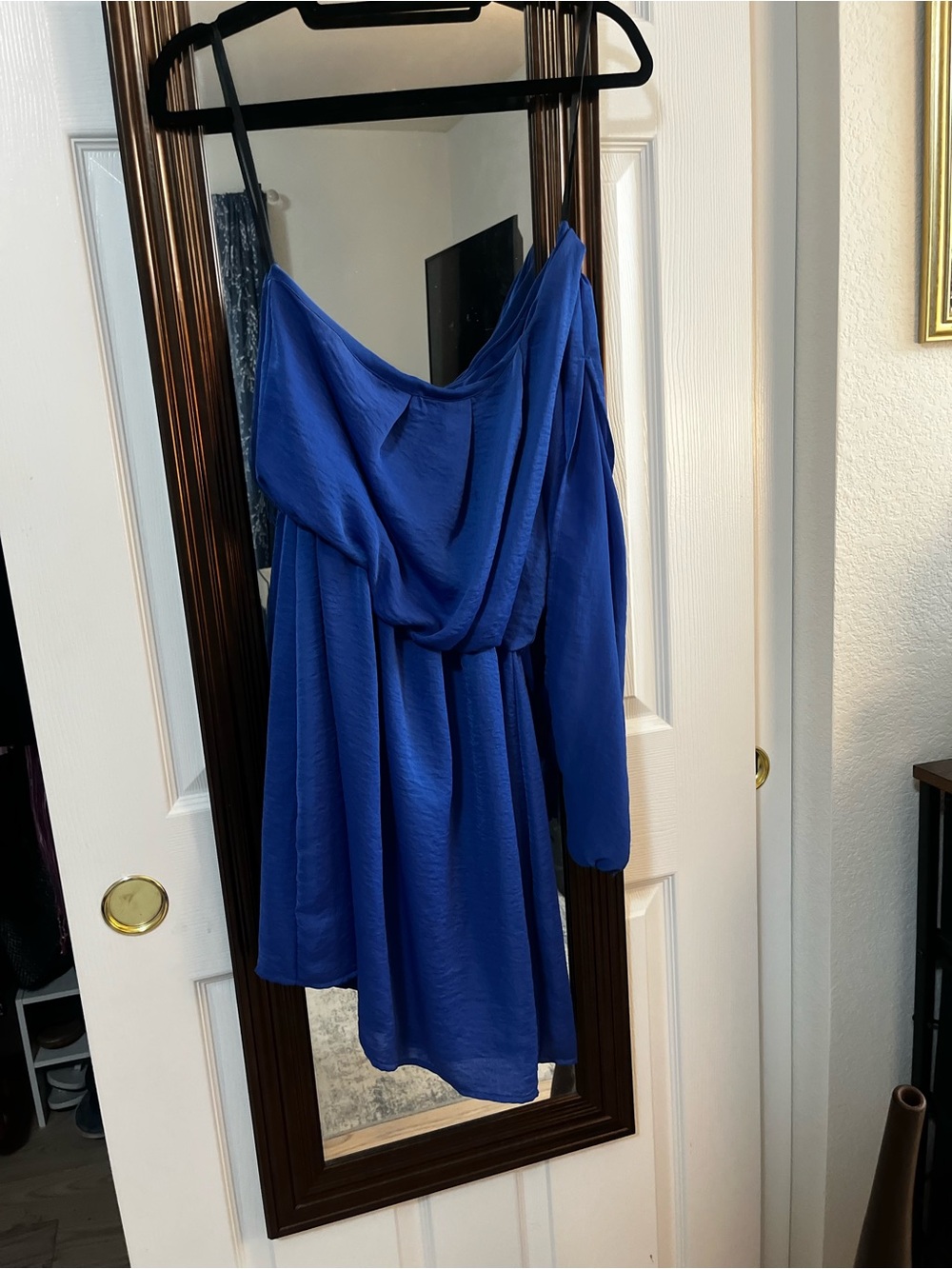 BCX blue mini dress